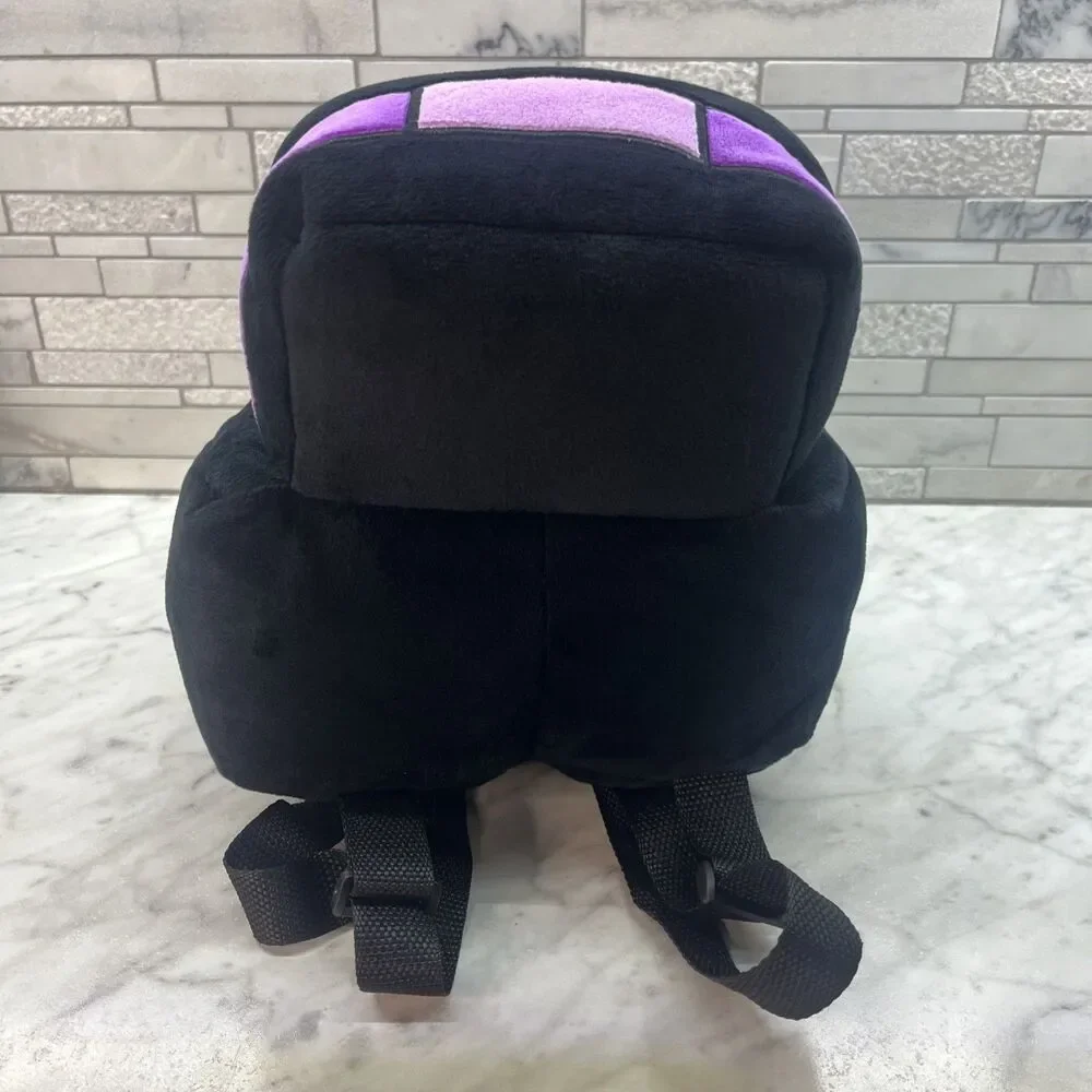 BRAND NEW Minecraft Boys Ender The Dragon Plush Zipper Backpack Minecraft fans